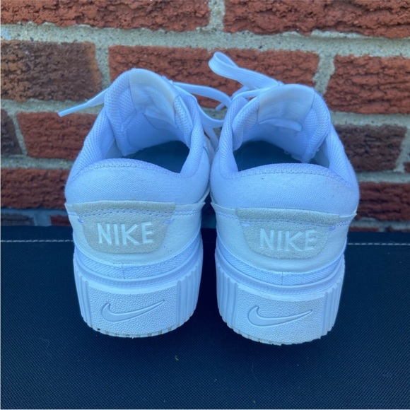 Nike Women's Court Legacy Lift White Sneakers - Picture 3 of 6
